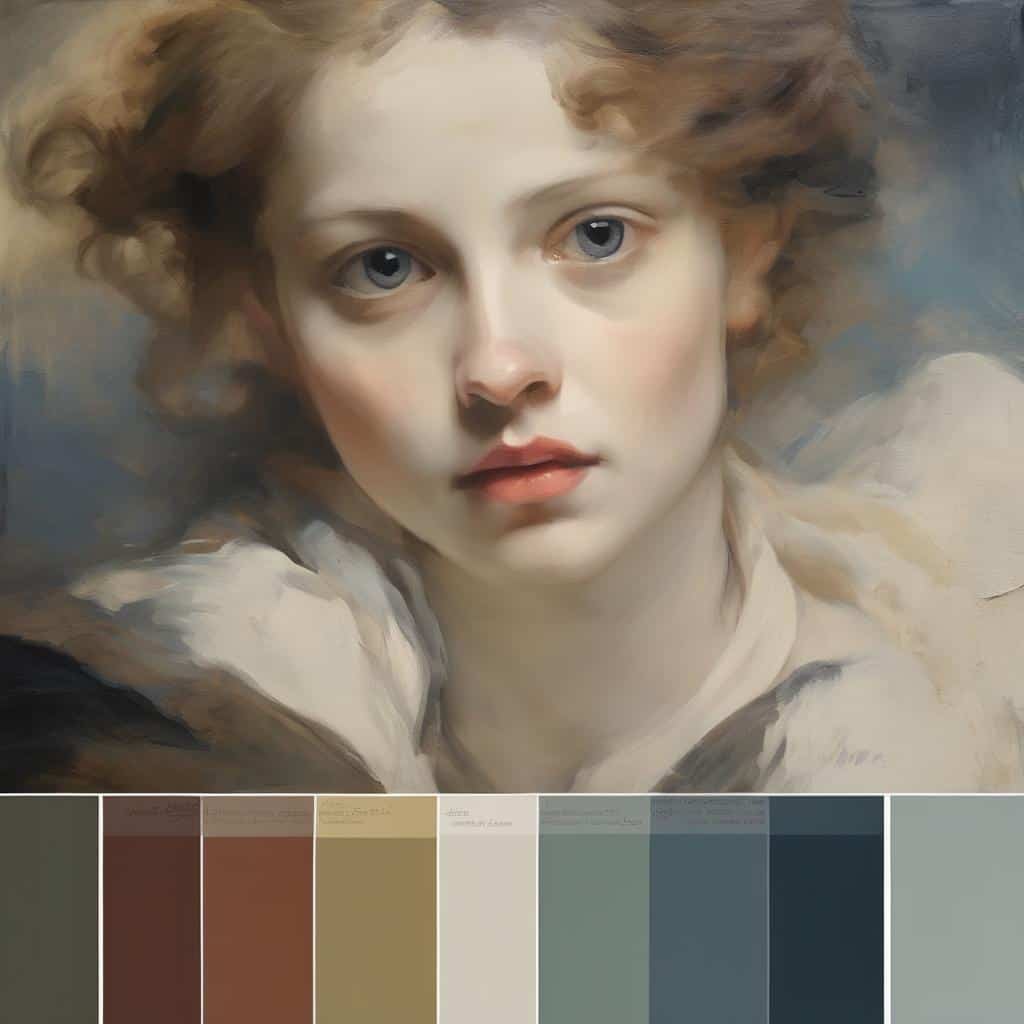 Ανθρώπινη πορτρέτο με σύγχρονη τέχνη και σημαντικές αλλαγές στον τομέα της τέχνης.